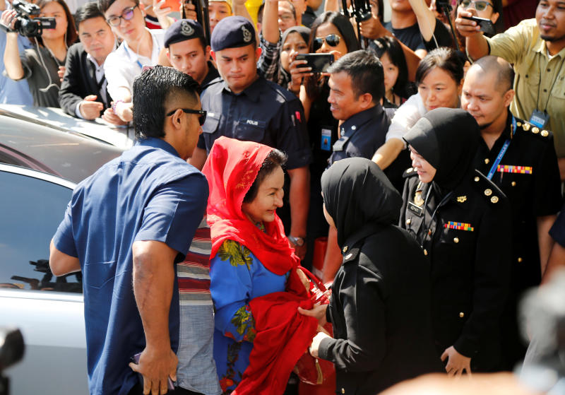 20180605 rosmah arrives at macc.jpg