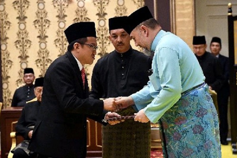 Liew Chin Tong swearing in