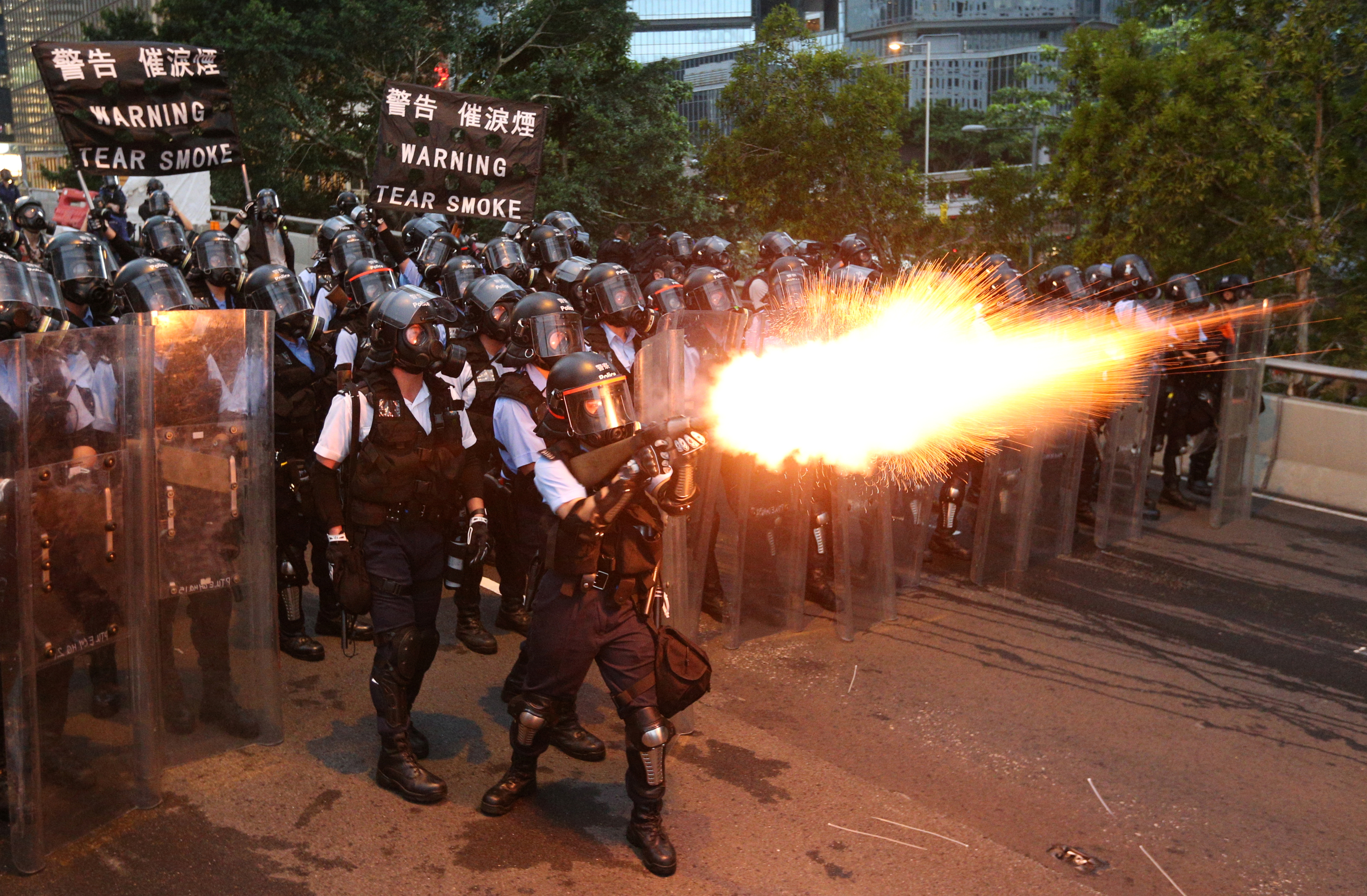 20190806 hong kong police fire.JPG